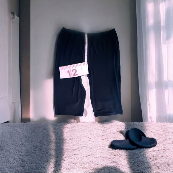 Comfy Black Hipster Capri PJ, Lounge Pants l XL l GUC - Picture 5 of 10